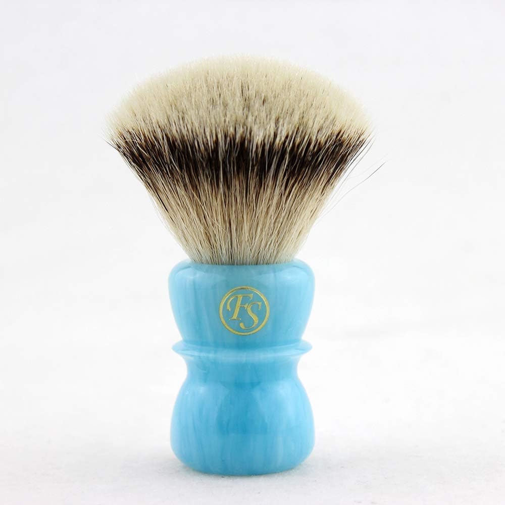 Brushes for Men,Silvertip Badger Hair Shave Brushes, Salon Tool Gift for Father Husband(knot size 24mm)