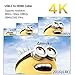 Amiroko USB C to HDMI Cable 6FT, USB 3.1 Type C (Thunderbolt 3 Compatible) to HDMI 4K Cable for MacBook Pro 2016, MacBook 12