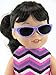 Two Pairs of Sunglasses Pink and Purple | Fits 14
