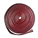 Synthetic Leather Ito Sageo Wrapping Cord for Japanese Samurai Swords Handle Saya - Dark red