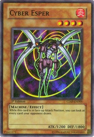Yu-Gi-Oh! - Cyber Esper (CDIP-EN005) - Cyberdark Impact - 1st Edition - Super Rare