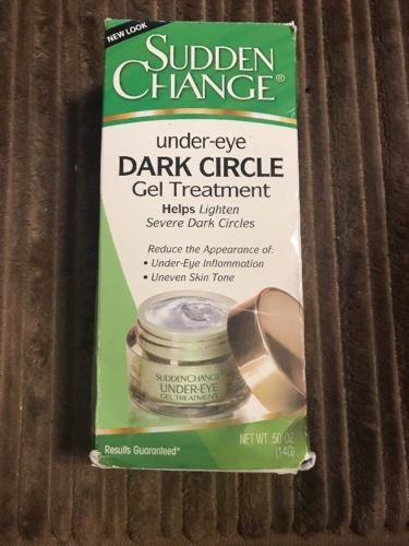 sudden change dark circle treatment