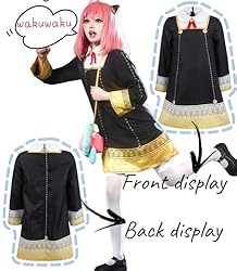 Anime Cosplay Family Costume, Yor Forger Anya