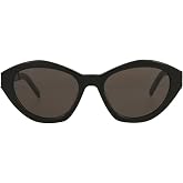 Saint Laurent Cat Eye Sunglasses Black Black Black Luxury Eyewear Made In Italy Acetate Frame Designer Fashion for Everyday Luxury
