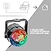 Party Lights , VIIVRIA Colorful Disco Ball Light with Bluetooth Remote for Birthday Xmas Wedding Home Party Celebrations (Stage Light + Remote)