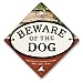 Beware of The Dog Cast Iron Oval Sign