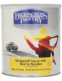 Del Backpacker Pantry Stroganoff Salsa con carne d