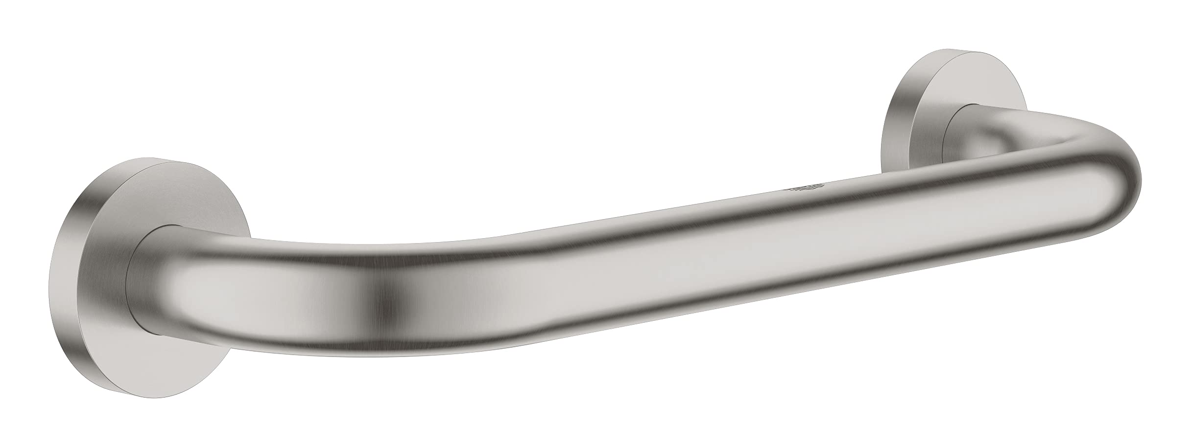 GROHE Essentials Bath Grip (295mm) German Engineered, Metal in Stainless Steel-Look and with Concealed Fastening 40421DC1