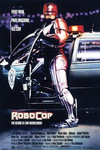 Sci-Fi Film Robocop Part Man, Part Machine, All Cop Maxi Poster 61x91.5cm