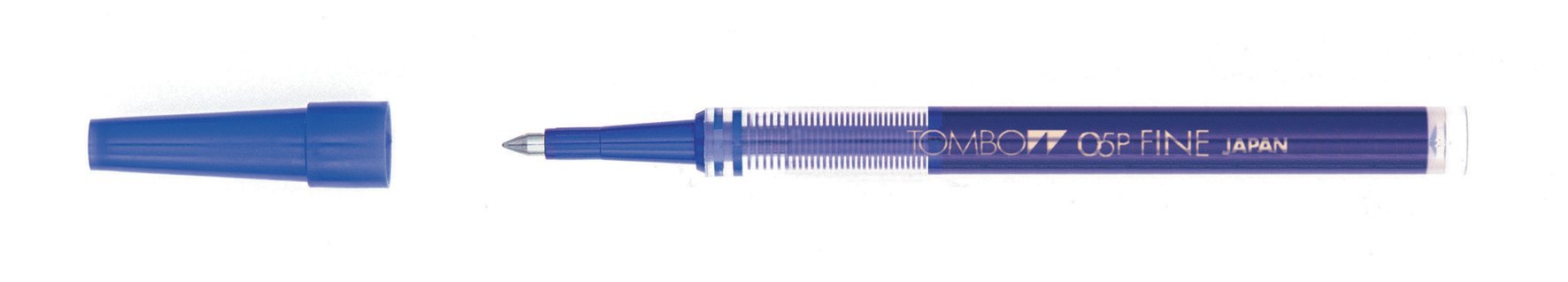 Tombow 0.5mm Rollerball Refill - Blue (Pack of 12)
