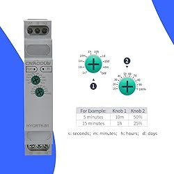 CNAODUN RT8-B1 Time Delay Relay HYCRT8-B1 AC220V
