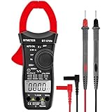Clamp Multimeter,BTMETER BT-570N Auto Range AC/DC Clamp meter 6000 Counts, True RMS, Resistance, Cap, Hz, Duty Cycle, Temperature, Inrush Current Test