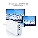 Wakeach 45W / 60W Magnetic 1st-Gen L-Shaped Power Adapter Replacement for MacBook Air & Pro 11 13 inch, w/ 3 USB Ports for All 5V Devices