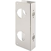 Defender Security U 9555 Brass Lock And Door Reinforcement Plate For 1