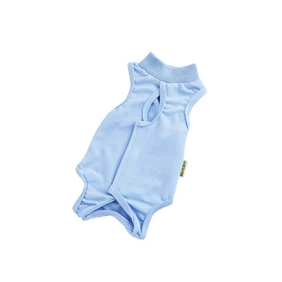 UKCOCO Bodysuit für Katzen, Nach der Operation Tragen, Entwöhnung und Warmhalte Recovery Anzug für Katzen Hunde Haustiere (Du