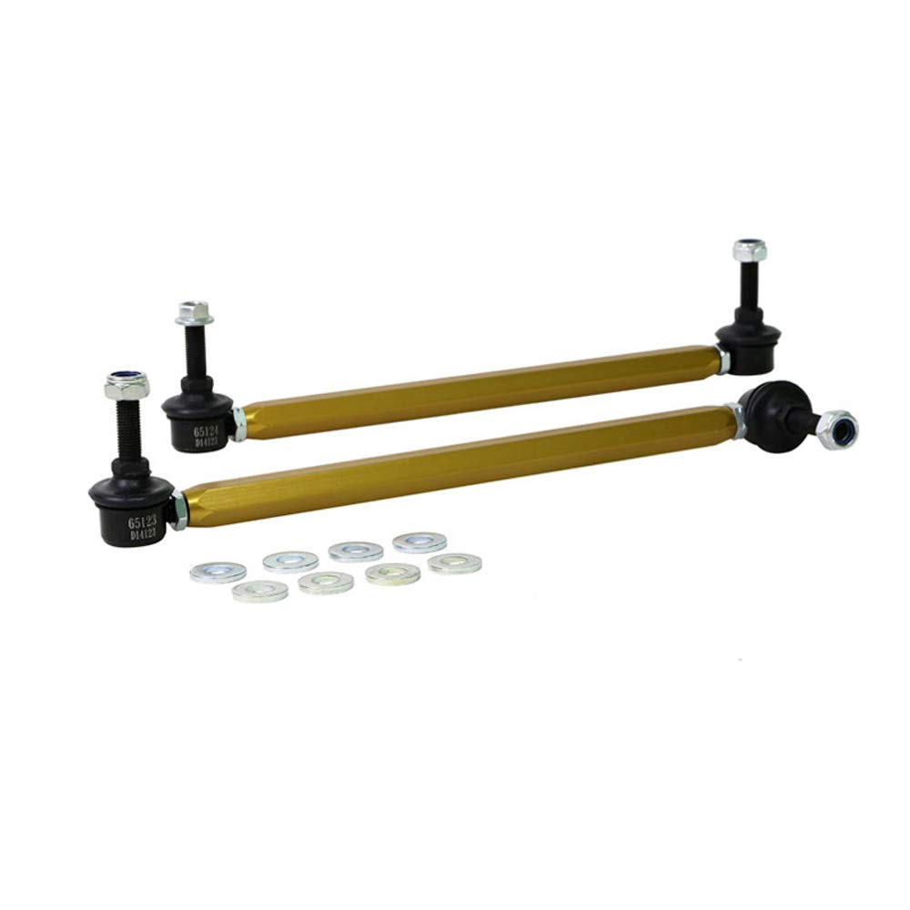 Whiteline KLC169 Stabiliser Bar - Link compatible with Ford USA Mustang Cabrio/Coupé/Hyundai i30 GD/CW/Veloster FS/Kia Cerato/Suzuki Kizashi FR 2004-2017,Black