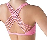Lululemon Free To Be Wild Strappy Sports Bra Pink Shell