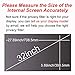 4NM Privacy Screen Protector for 32″ Widescreen Monitor (16:9 Aspect Ratio), 32 inch Privacy Filter Anti-Glare – Anti-Scratch Protector Film (20.04×11.26inch)thumb 2