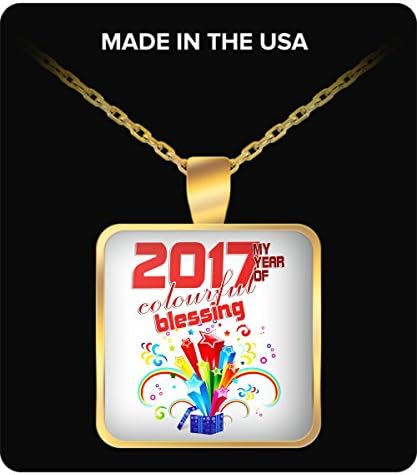 My Year Of Colourful Blessing - Pendent Necklace