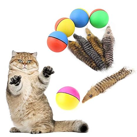 Outtybrave - Pelota para Mascotas, Juguete Divertido para Gato ...