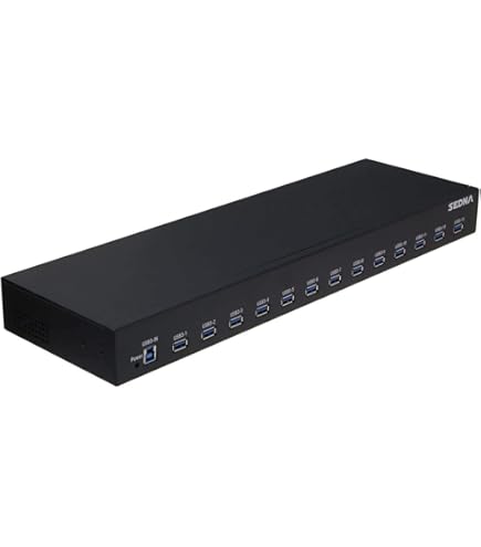 Amazon.com: SEDNA - 15 Port USB 3.1 Gen I Hub ( 5Gbps ) - 19 Inch