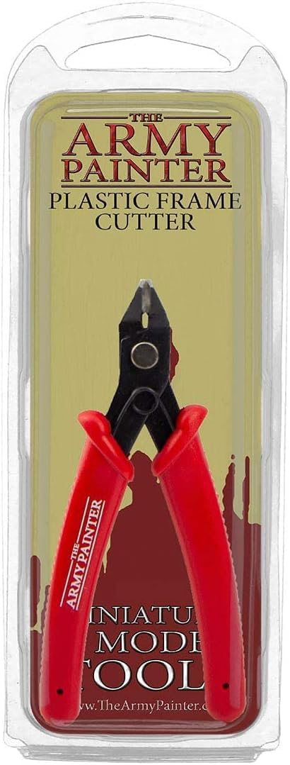 The Army Painter Plastic Frame Cutter Stainless Steel Side Snips Safety Grip