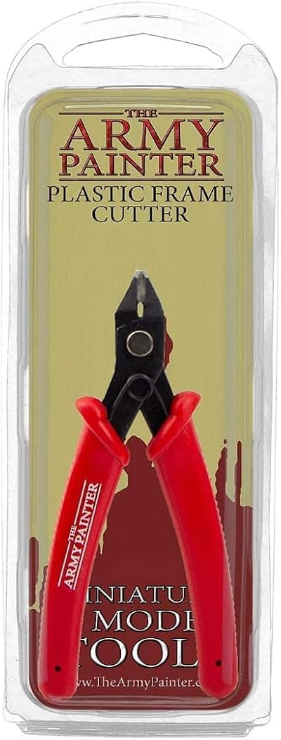 The Army Painter Plastic Frame Cutter Stainless Steel Side Snips Safety Grip