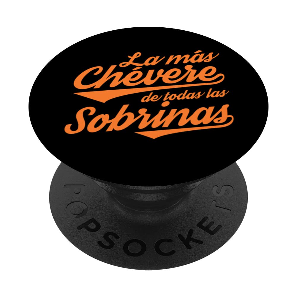 La más chévere de todas las sobrinas, nostalgic retro design PopSockets Swappable PopGrip