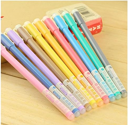 10 Colors/box Multicolour erasable pen hot unisex erasable pen stationery gel pen stationery Office &amp; School Supplies