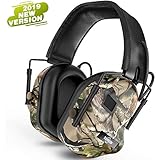 Tactical Headset Electronic Earmuff Headphones - Sound Amplification Electronic Noise Canceling Hearing Protection(Camouflage)