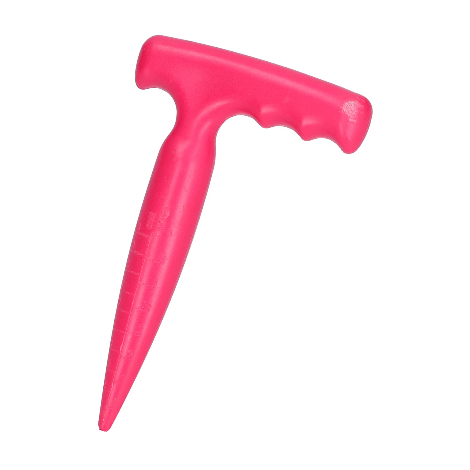 2PCS Planter Planting Dibber, Bulb Planter Tool Seed Dibber Hole Digger Hand Dibber Garden Digger Seeder Tool for Family, Gardener(Pink)