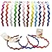 Plastic Hairbands - Hard Headbands - 12 Pack Colorful Hairband by CoverYourHair (Zig Zag Headband -12 Pack)