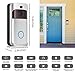 GJT Smart Video Doorbell Wireless Anti-theft Truly Wire-free Camera With Indoor Chime, 8G SD Card, Free Cloud Service, 2 Batteries, 2-Way Talk, Night Vision, PIR Detection, APP Control for IOS Android