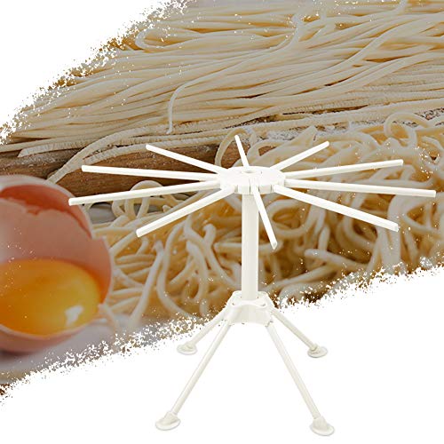 Ourokhome Collapsible Pasta Drying Rack, Plastic Foldable Homemade