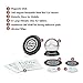Magnetic Car Phone Mount - 360 Dashboard Cell Phone Holder for Car - Universal Mobile Phone or Tablet Cradle with Ultra Strong Magnet