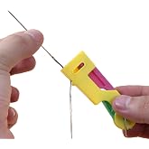 3 Pack Automatic Sewing Needle Threader Tool for Hand &amp; Machine Sewing | Quick &amp; easy operation, zero eye strain, durable ABS plastic, perfect for seniors, beginners, embroidery &amp; cross-stitch