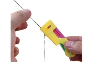 AEDERICOE 3-Pack Automatic Needle Threaders – Quick & Easy Sewing Machine Threading Tool | Durable Plastic Needle Threader for Effortless Hand & Machine Use (3)