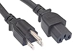 Cablelera North American Power Cord, NEMA 5-15P to