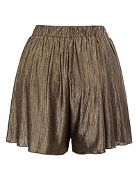 Pantalones cortos con cordón para dama (cintura elástica metálica, con bolsillos)