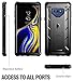Poetic Galaxy Note 9 Rugged Case, Revolution [360 Degree Protection] [Kick-Stand] Full-Body Rugged Heavy Duty Case with [Built-in-Screen Protector] for Samsung Galaxy Note 9 - Black