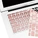 TOP CASE - Silicone Keyboard Cover Skin Compatible with MacBook 13