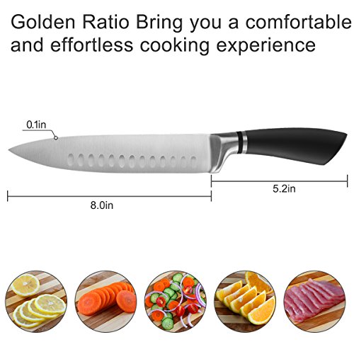 image for Chef knife, Catnee Chef's Knife 8 inches, Kitchen Knife High Carbon - 