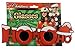 Forum Novelties Party Supplies Women's 77432 Christmas Glasses, One Size, Multicolor, Pack of 1