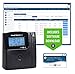 Pyramid Time Systems, TTEZ, Timetrax Automated Swipe Card Time Clock System with Software Download, USB Connect, Up to 25 Employees, Made in USA, Swipe Time Clock, Black