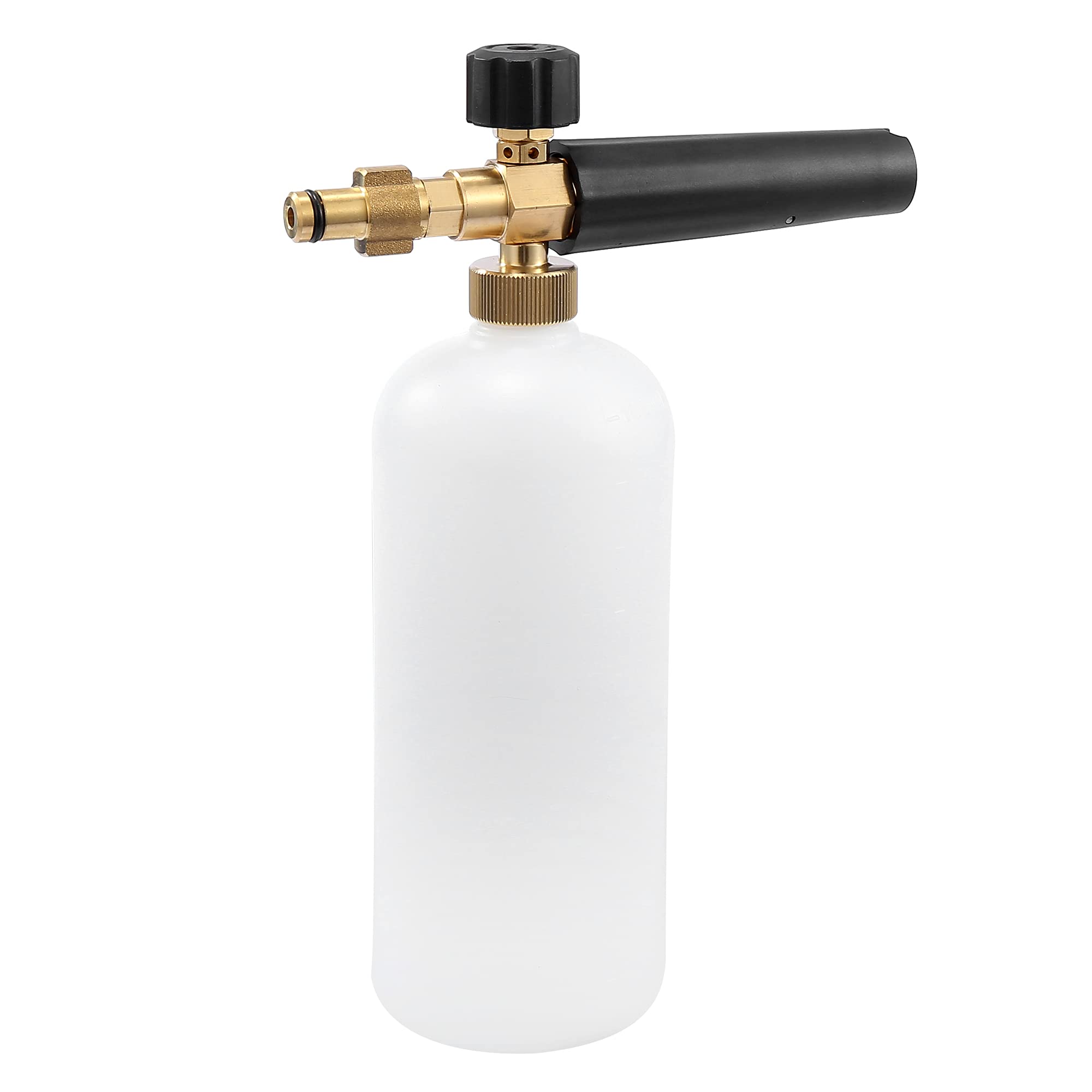 X AUTOHAUX Snow Foam Lance Pressure Washer Foam Blaster White Replacement