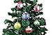6pcs Self-Inflating Balloon Decoration Hanging Ornaments/Pendants for Christmas/Holiday Tree 3.1” (8cm), Assorted Color
