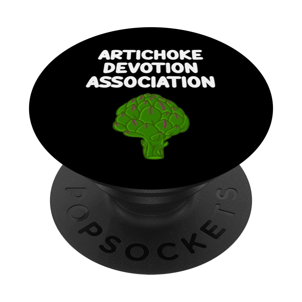 Artichoke Devotion Association Heart Green Eat Vegetables PopSockets Swappable PopGrip