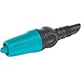 Gardena Micro-Drip-System Adjustable Endline Drip Head 0-15 l/h: End Adapter for drip Irrigation, for Watering Plants with Different Water Requirements, 10 Units (13305-20)