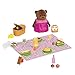 Li’l Woodzeez – Toy Food – Picnic Playset – Small Playset with Figurine – Play Food – 3 Years + – Picnic Playset