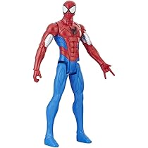 Hasbro MARVEL SPIDER-MAN TITAN HERO 2体 Marvel Spider-Man Titan Hero Series Spider-Man 12-Inch-Scale